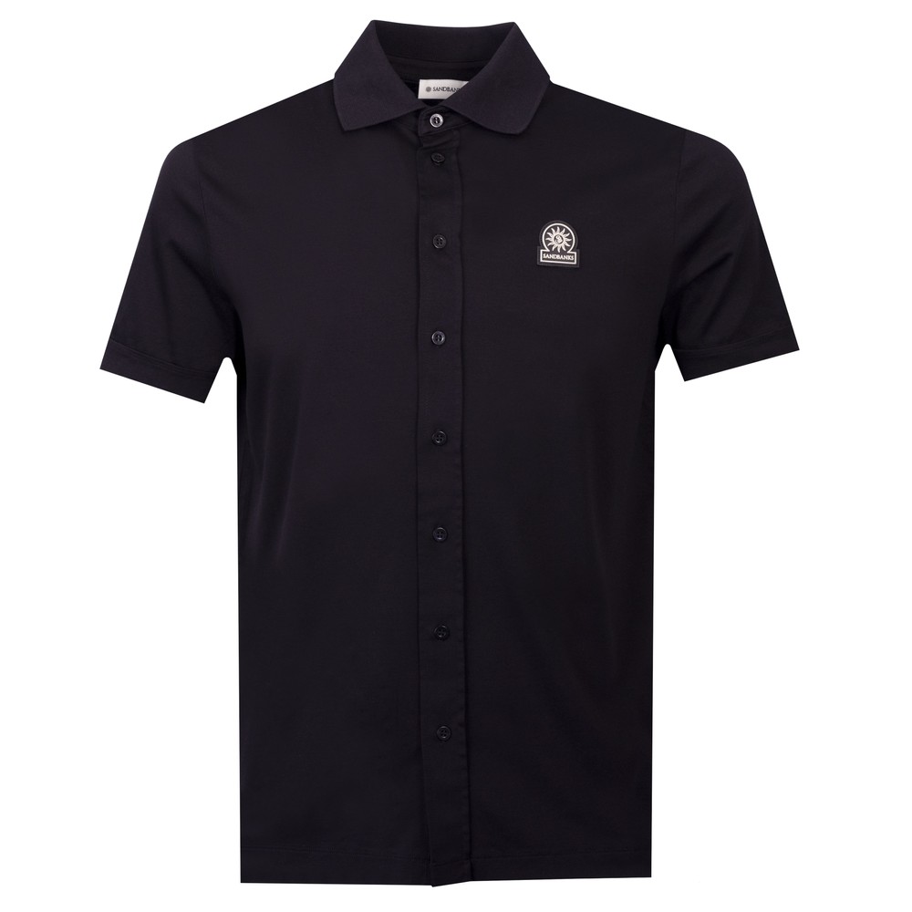 Full Button Interlock Polo Shirt Full Button Interlock Polo Shirt