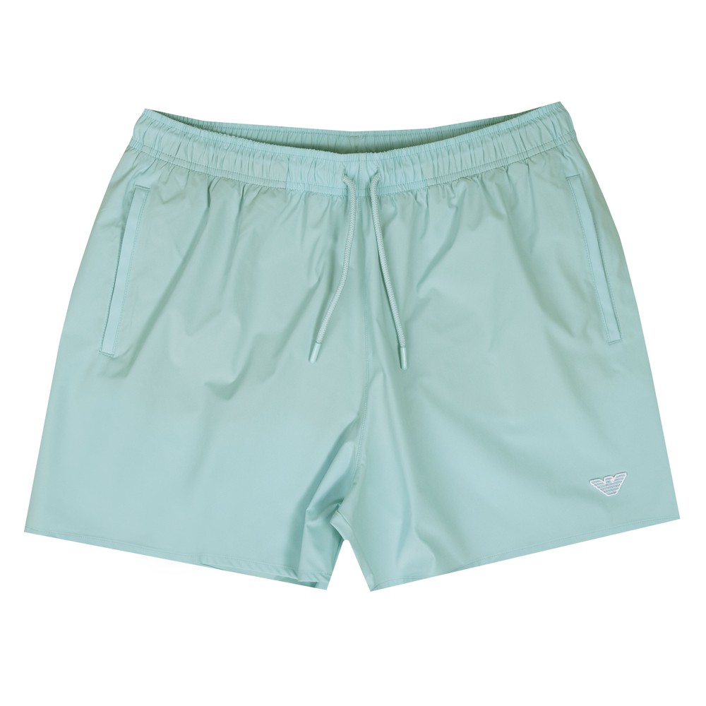 Embroidered Eagle Swim Shorts