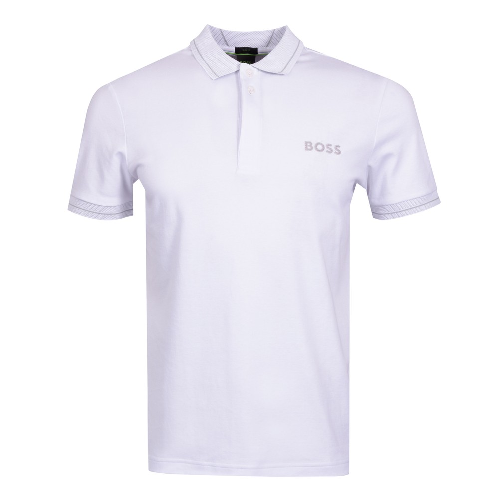 Athleisure Paule Textured Collar Polo Shirt