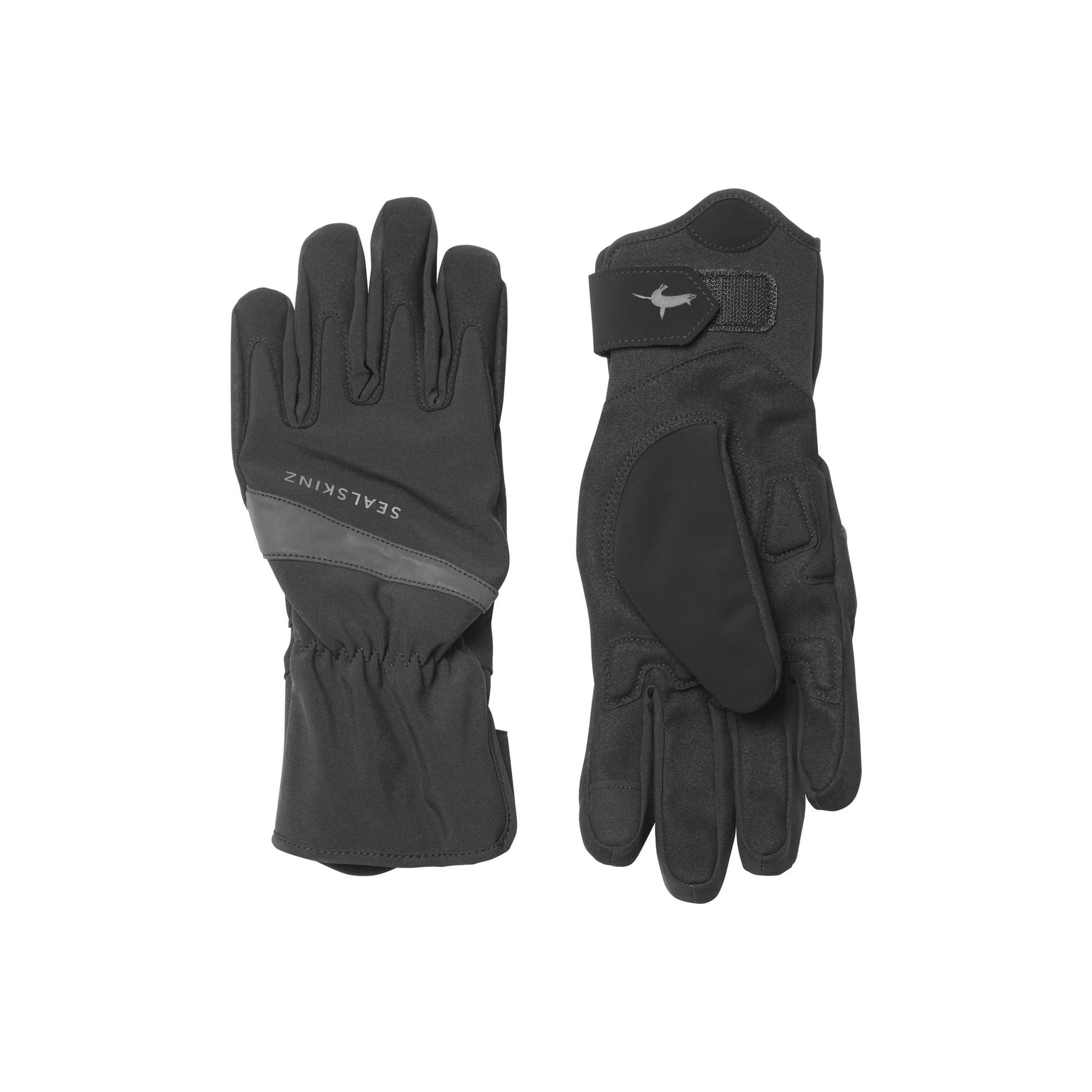 Mens Waterproof All Weather Cycle Gloves – Black