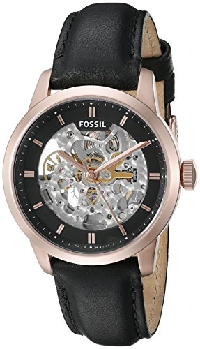 Fossil Men’s Townsman Skeleton Watch Automatic Gold Tone Fossil Men’s Townsman Skeleton Watch Automatic Gold Tone