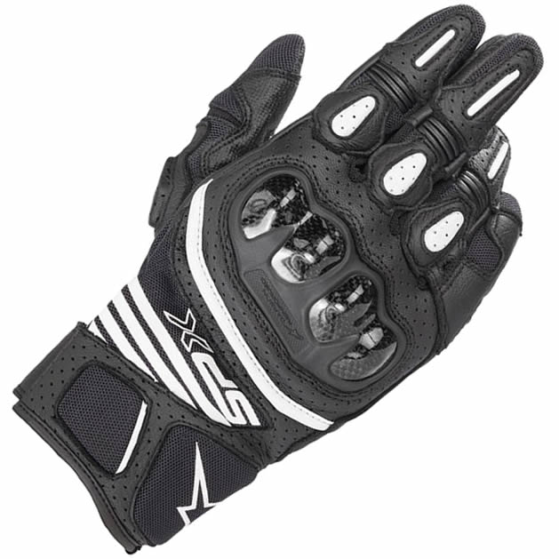 Alpinestars SP-X Air Carbon v Motorcycle Gloves – Black .”-” | .-.