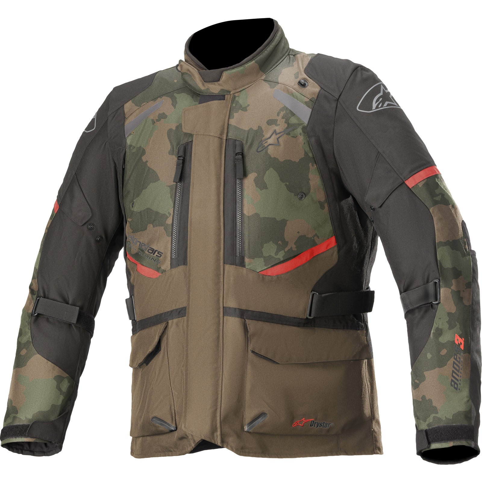 Alpinestars Andes DryStar v Motorcycle Jacket – Dark Khaki Camo -” |