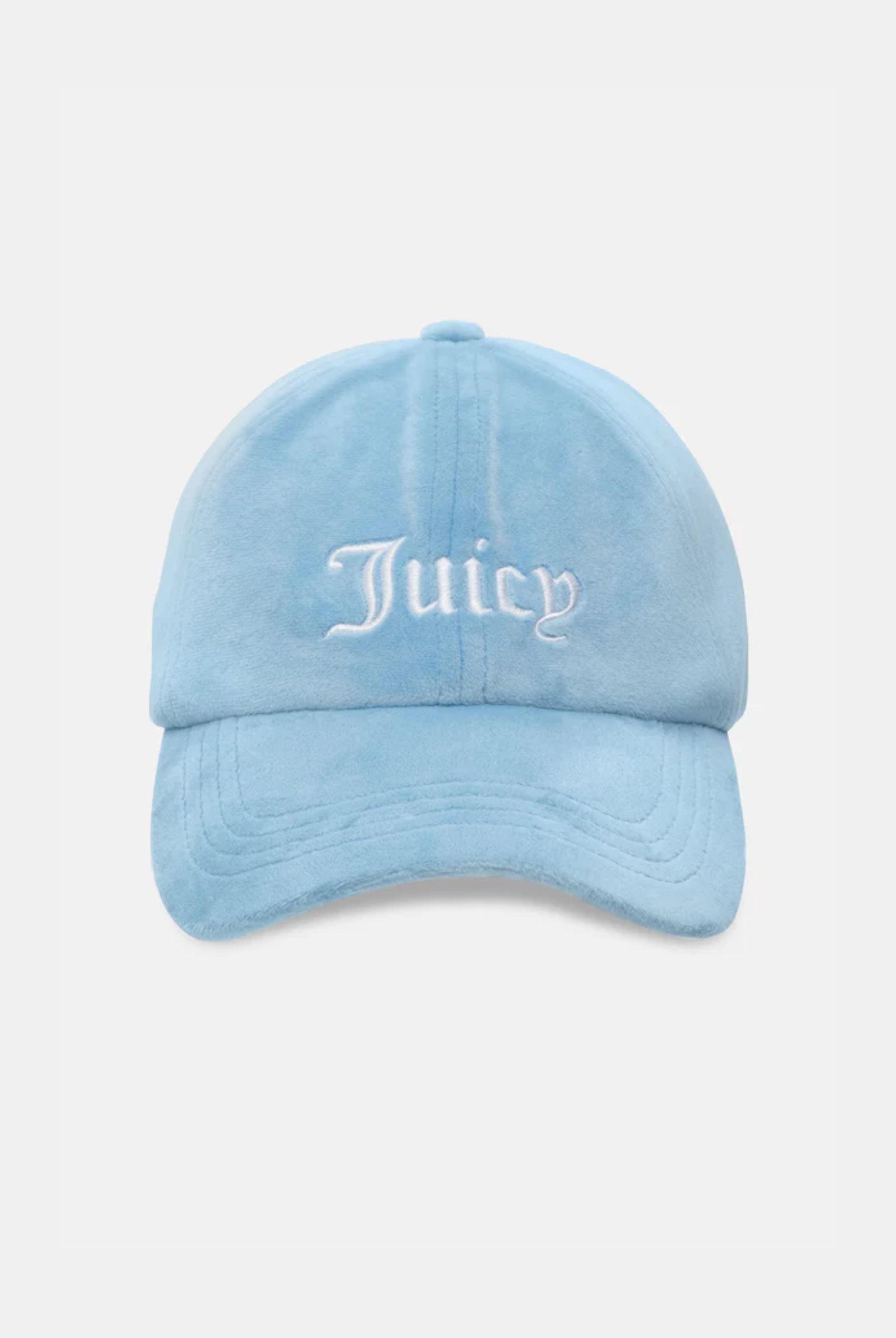 POWDER BLUE VELOUR BASEBALL CAP – ONE Blue POWDER BLUE VELOUR BASEBALL CAP – ONE Blue