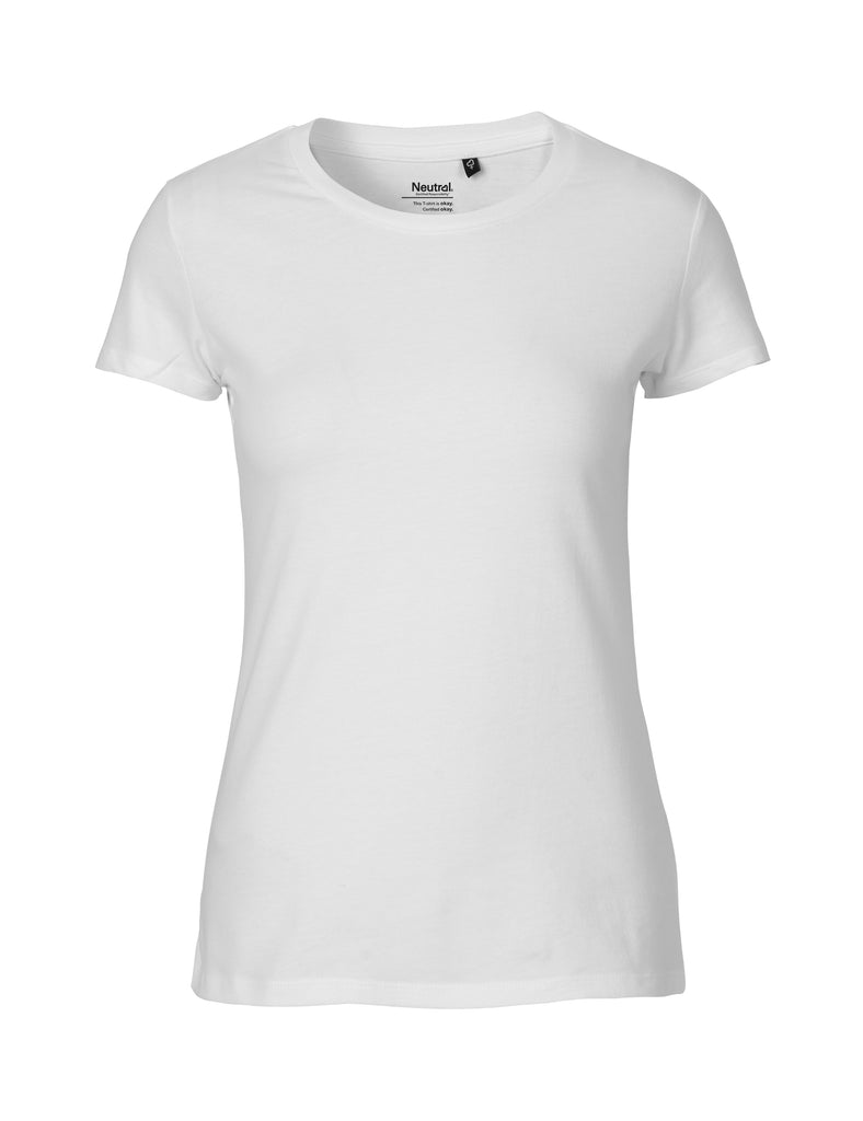 Fairtrade Organic Ladies shirt – L White