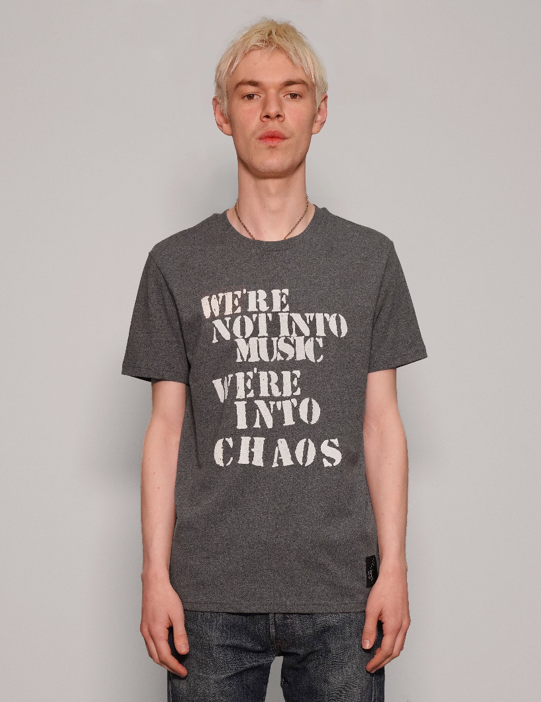 ‘We’re Into Chaos’ Shirt in Grey ‘We’re Into Chaos’ Shirt in Grey