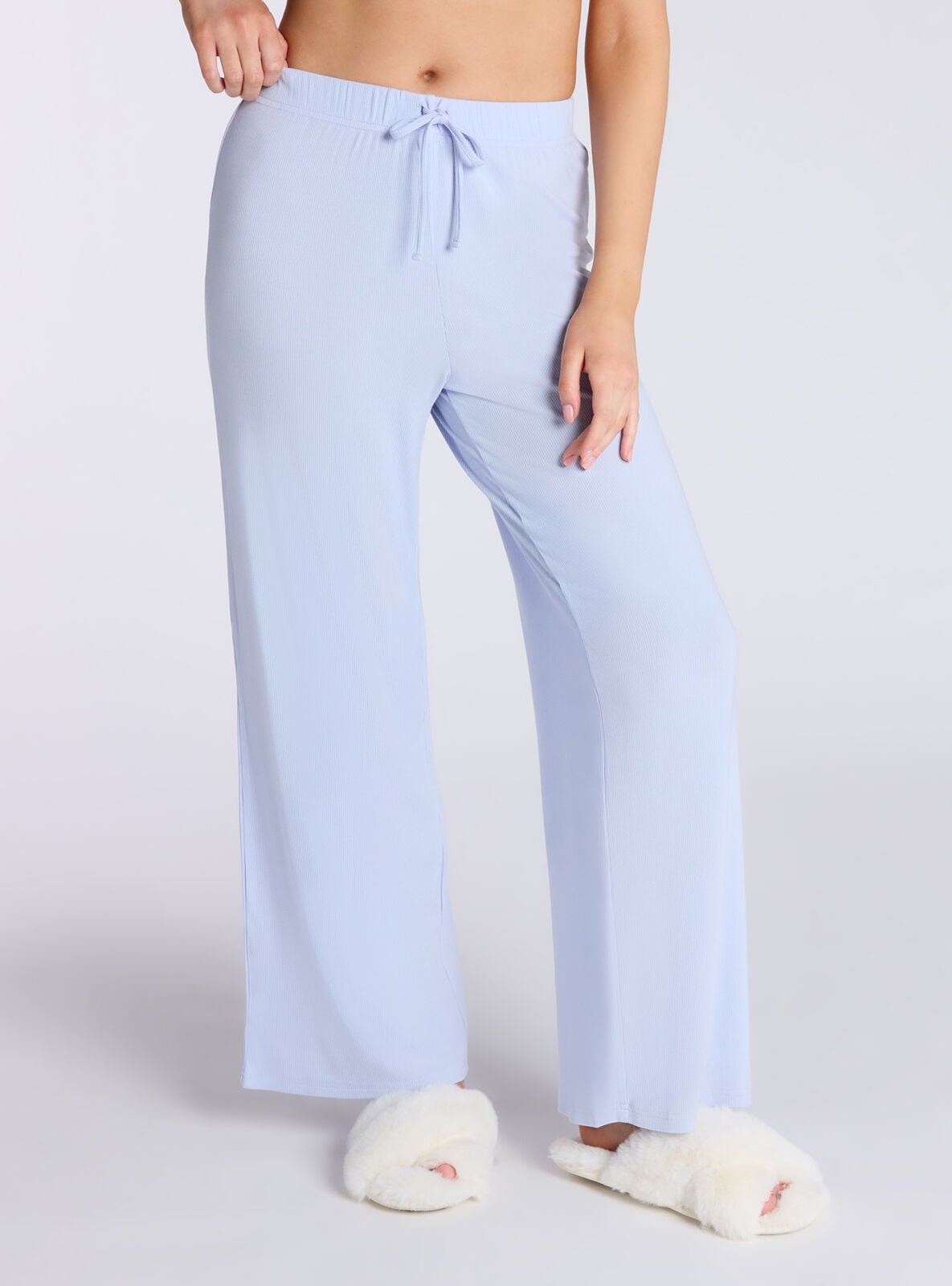Boux Avenue Ribbed modal pyjama trousers – Dove Boux Avenue Ribbed modal pyjama trousers – Dove