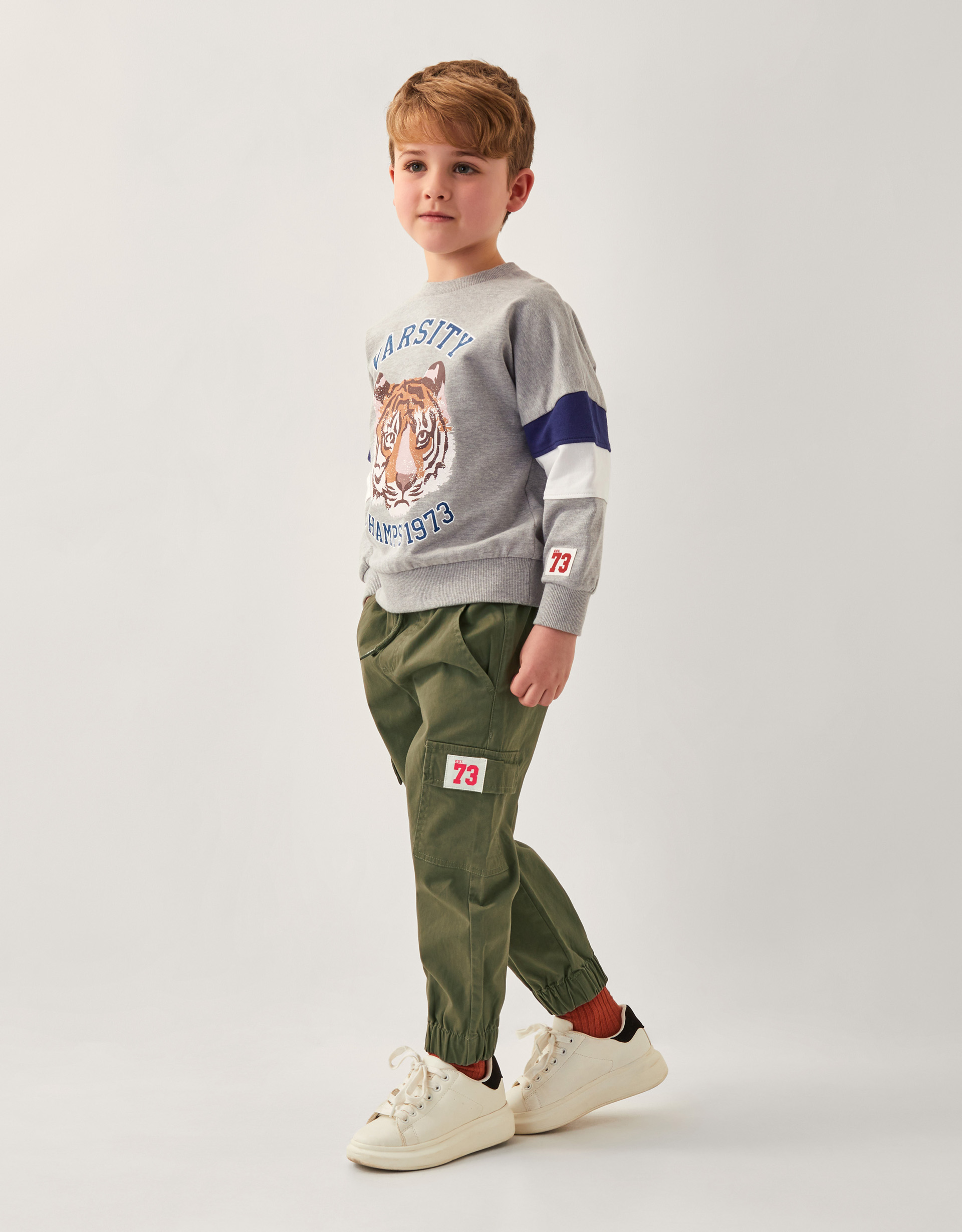 Utility Cargo Trousers Green Utility Cargo Trousers Green