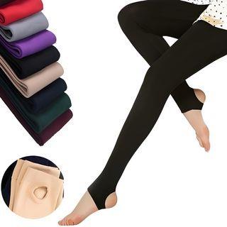 Fleece-Lined Tights Pantyhose – Fleece Lining – Navy Blue Fleece-Lined Tights Pantyhose – Fleece Lining – Navy Blue