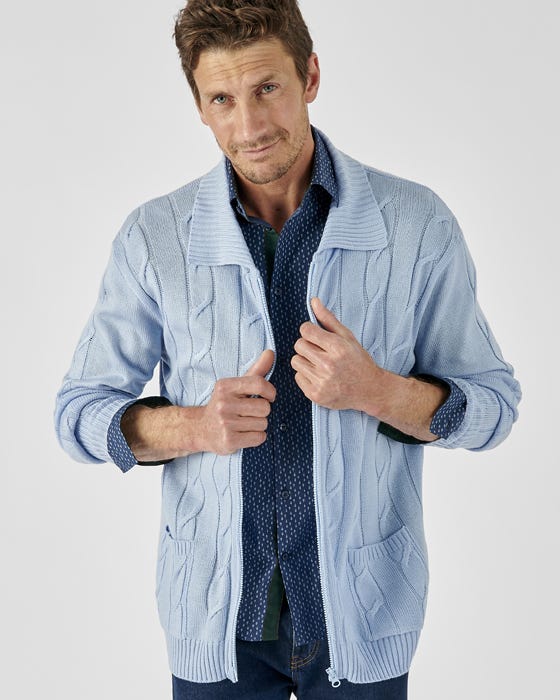 Damart Zipped Cardigan
