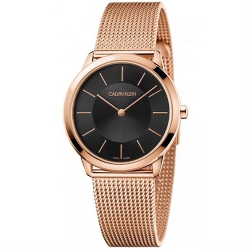 Calvin Klein Ladies’ Minimal Rose Gold Plated Watch