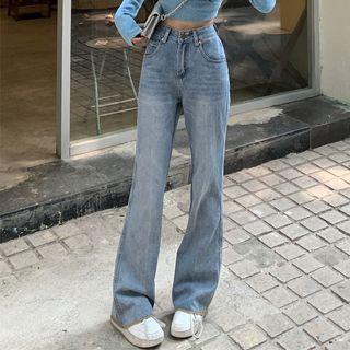 High Rise Bootcut Jeans Various Designs Normal Edition – Blue High Rise Bootcut Jeans Various Designs Normal Edition – Blue