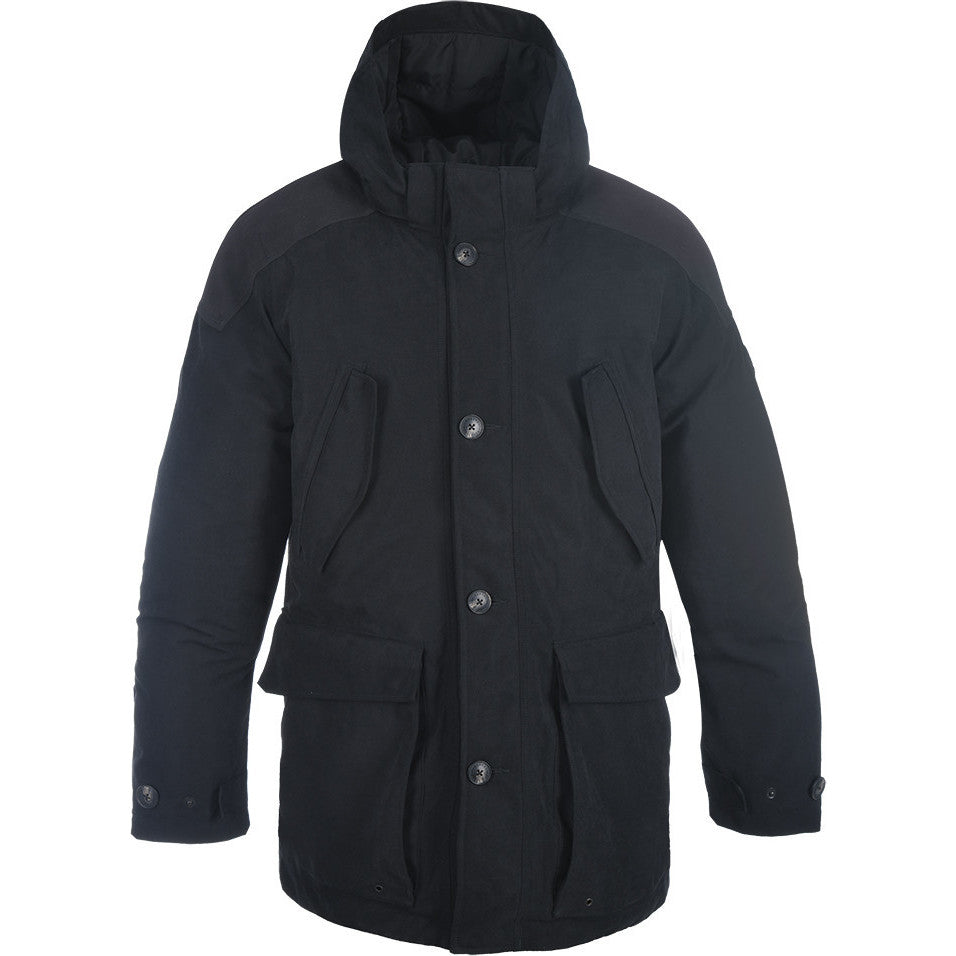 Oxford Parka Motorcycle Jacket – Black ” | | “