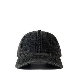 Denim Baseball Cap – Adjustable – Black