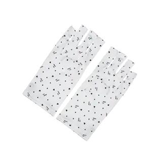 WGOMM – Fingerless Anti UV Gloves for Gel Nail Art Various Designs Short Edition – Heart Print – White WGOMM – Fingerless Anti UV Gloves for Gel Nail Art Various Designs Short Edition – Heart Print – White