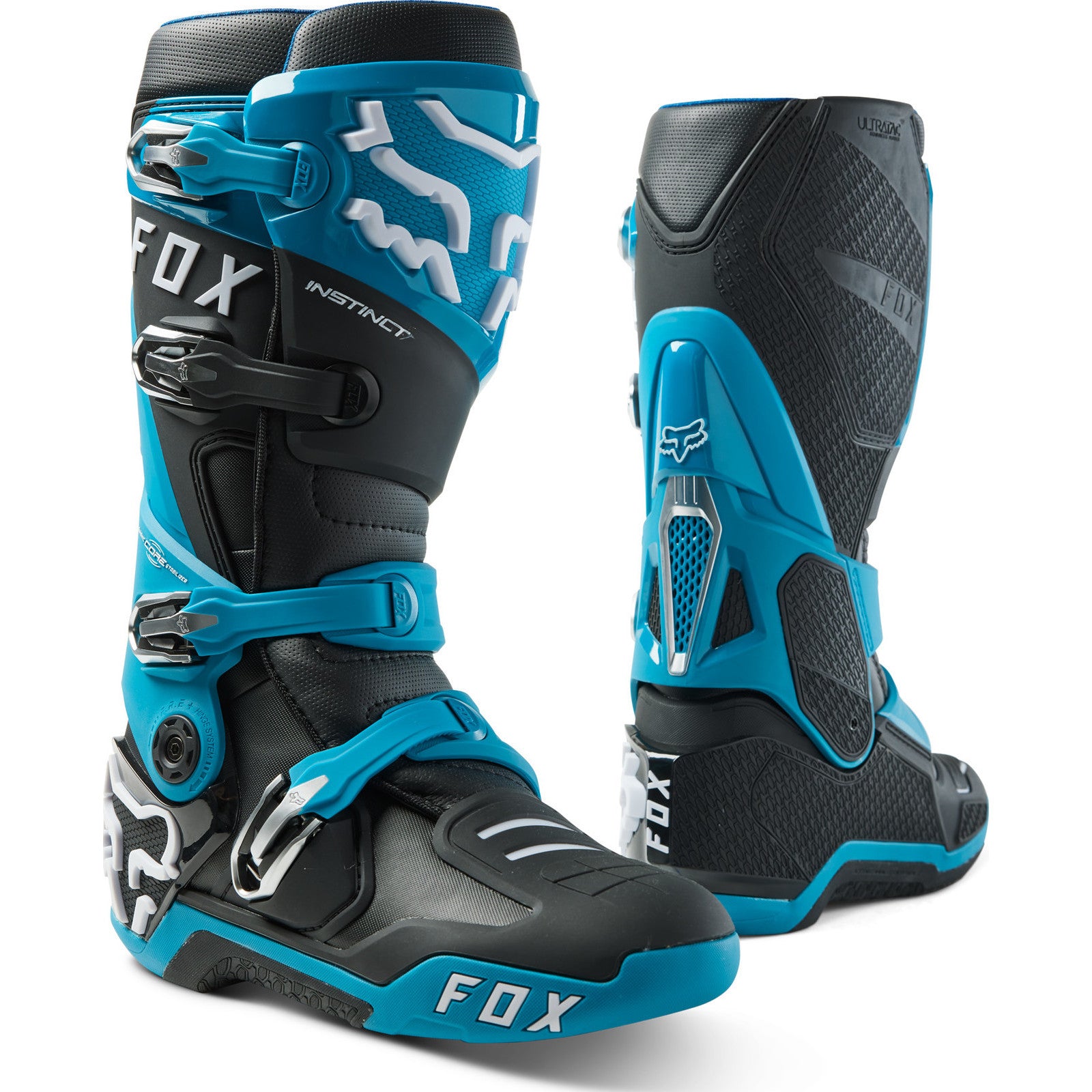Fox Racing Instinct . Maui Blue Motocross Boots – Maui Blue |