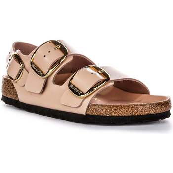 BIRKENSTOCK Milano Big Buckle men’s Flat sandals in Beige