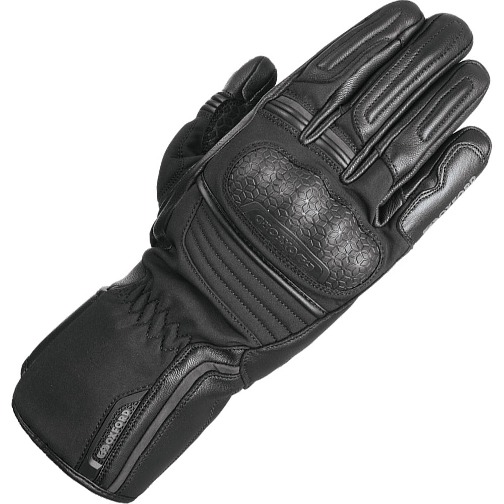 Oxford Hexham Motorcycle Gloves – Tech Black