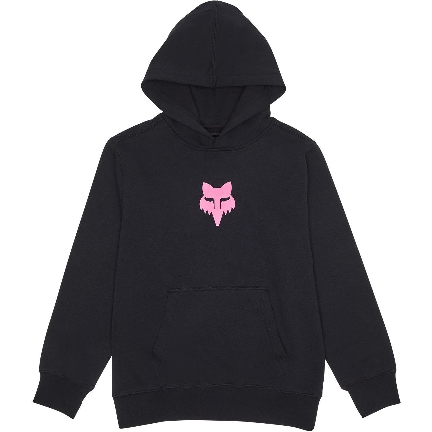 Fox Racing Legacy Youth Fleece Pullover Hoodie – Black Pink Y