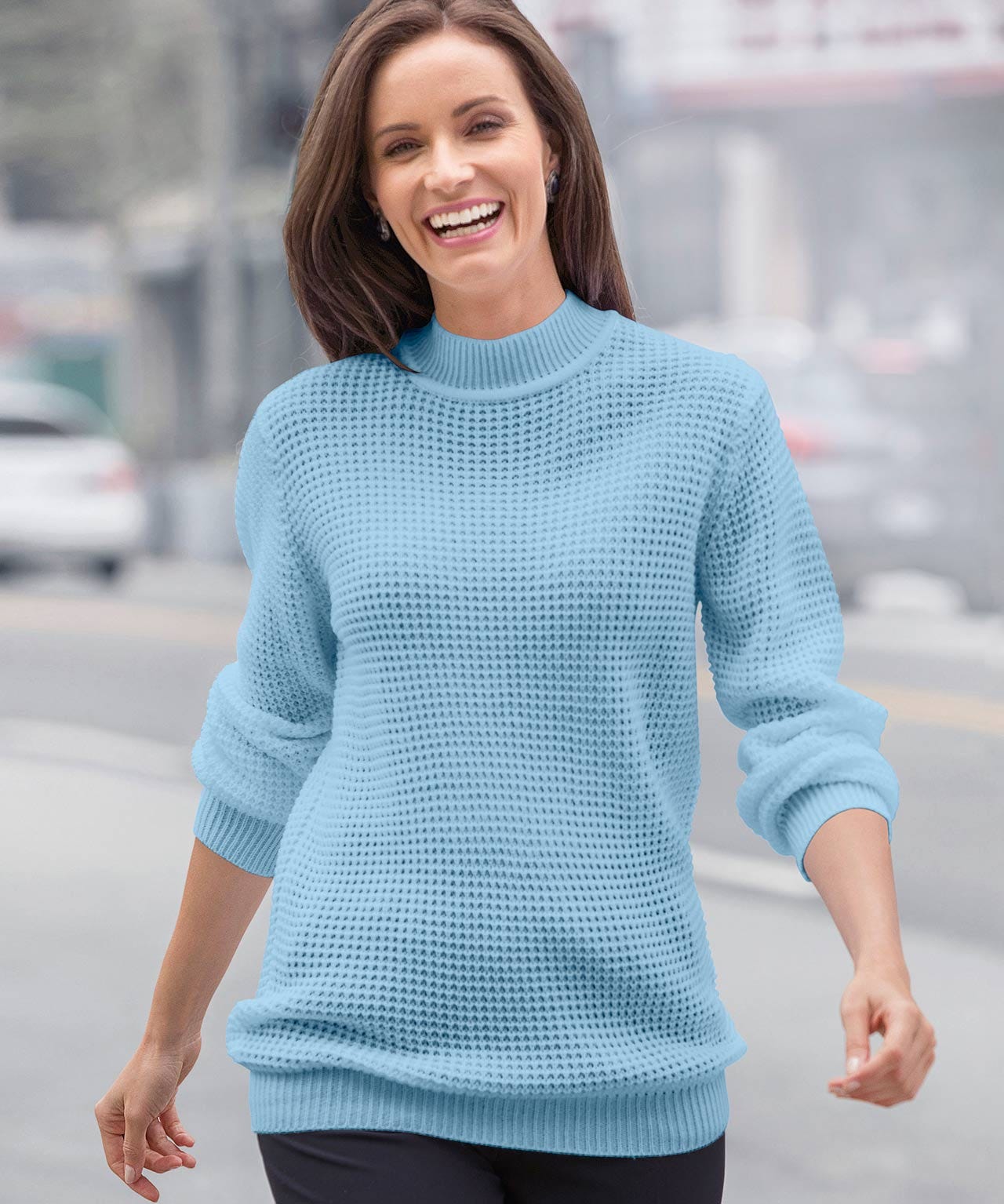 Damart Waffle Turtleneck Jumper Damart Waffle Turtleneck Jumper