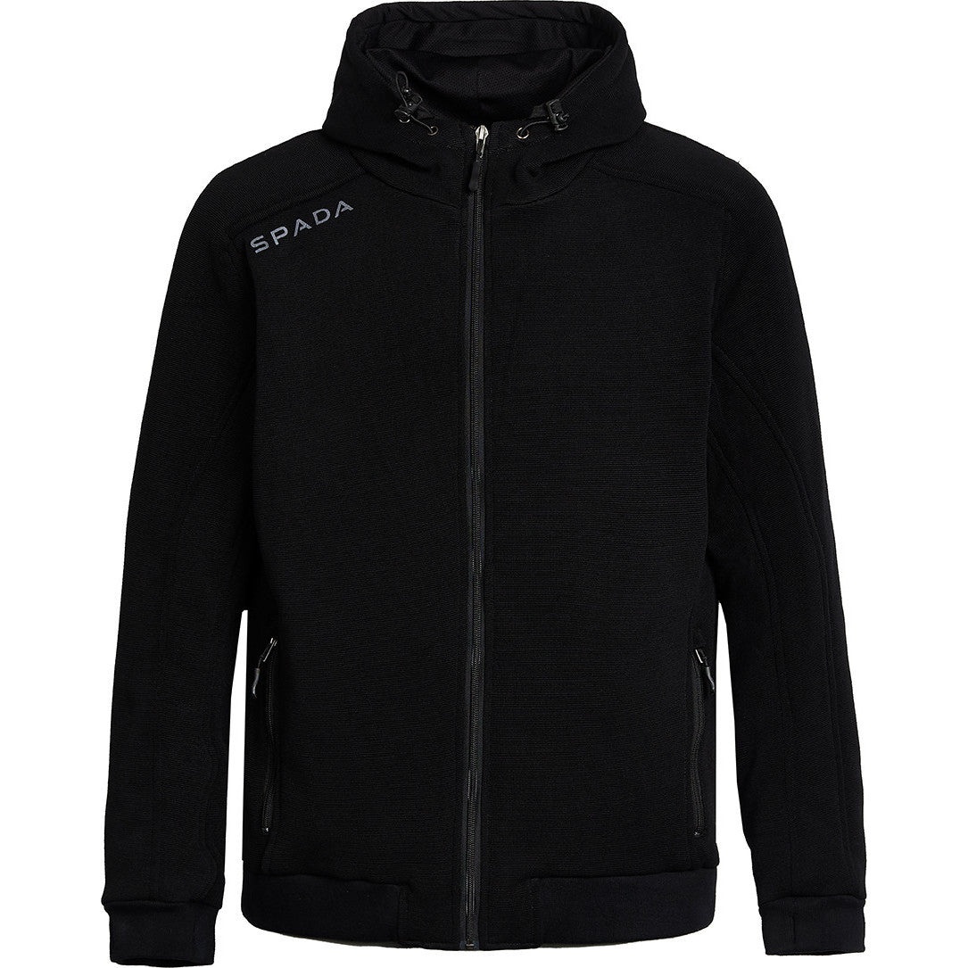 Spada Blade Zip CE Motorcycle Hoodie – Black -” |