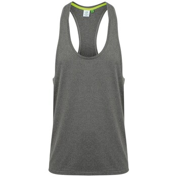 Tombo Teamsport TL men’s Vest top in Grey Tombo Teamsport TL men’s Vest top in Grey