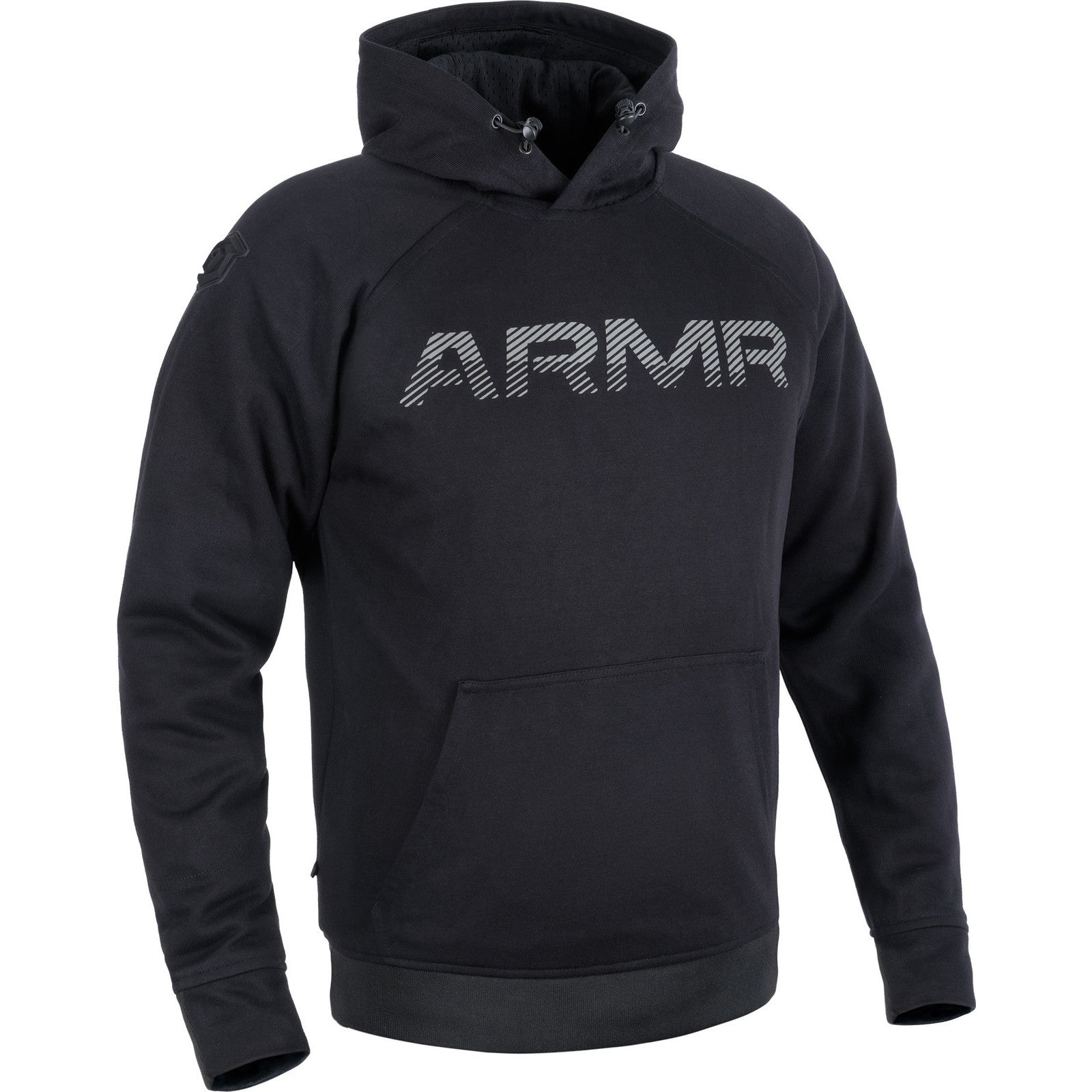 ARMR Aki . Motorcycle Hoodie – Black – -” | | -“
