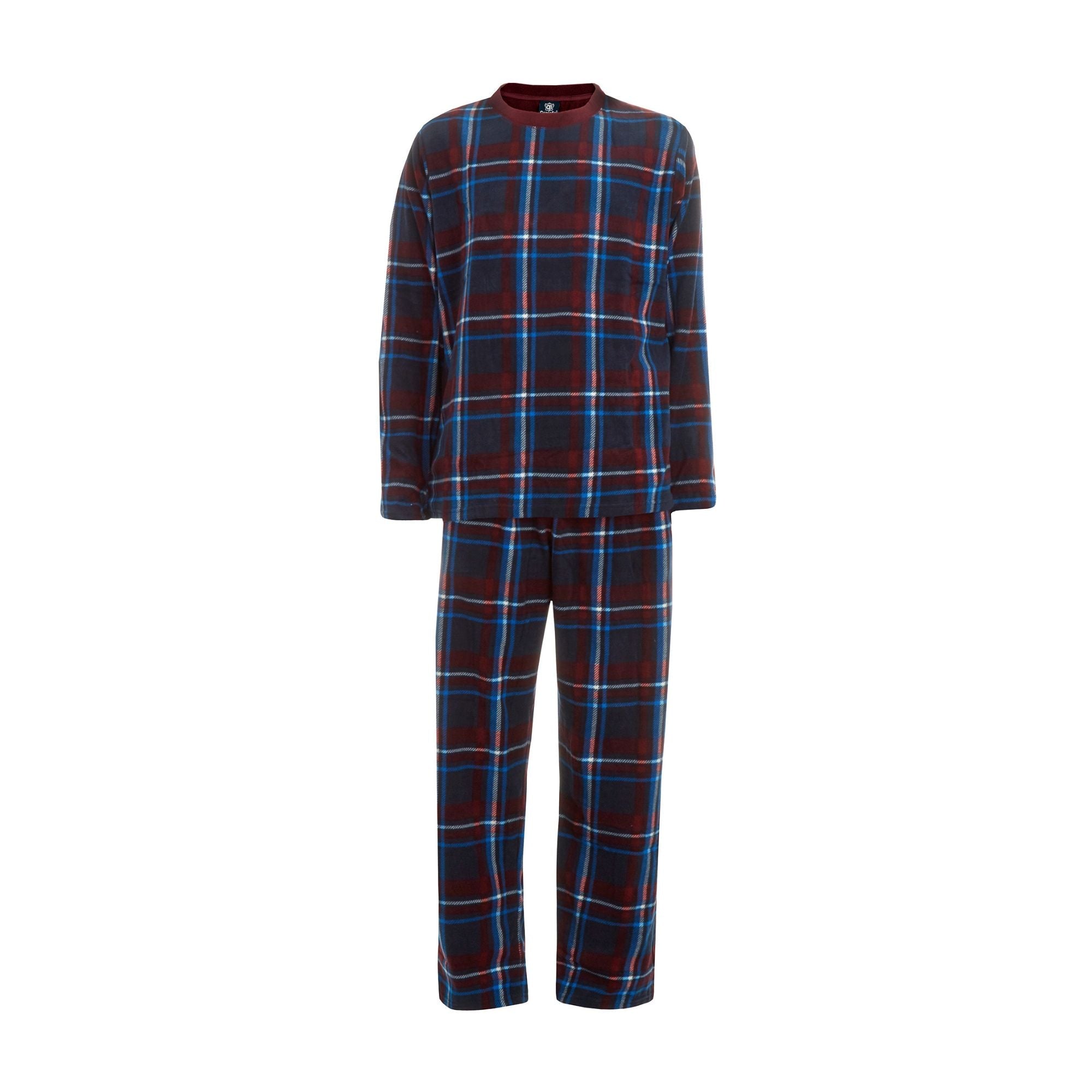 Mens Fleece Long Sleeve Top Pyjamas Sets Mens Fleece Long Sleeve Top Pyjamas Sets