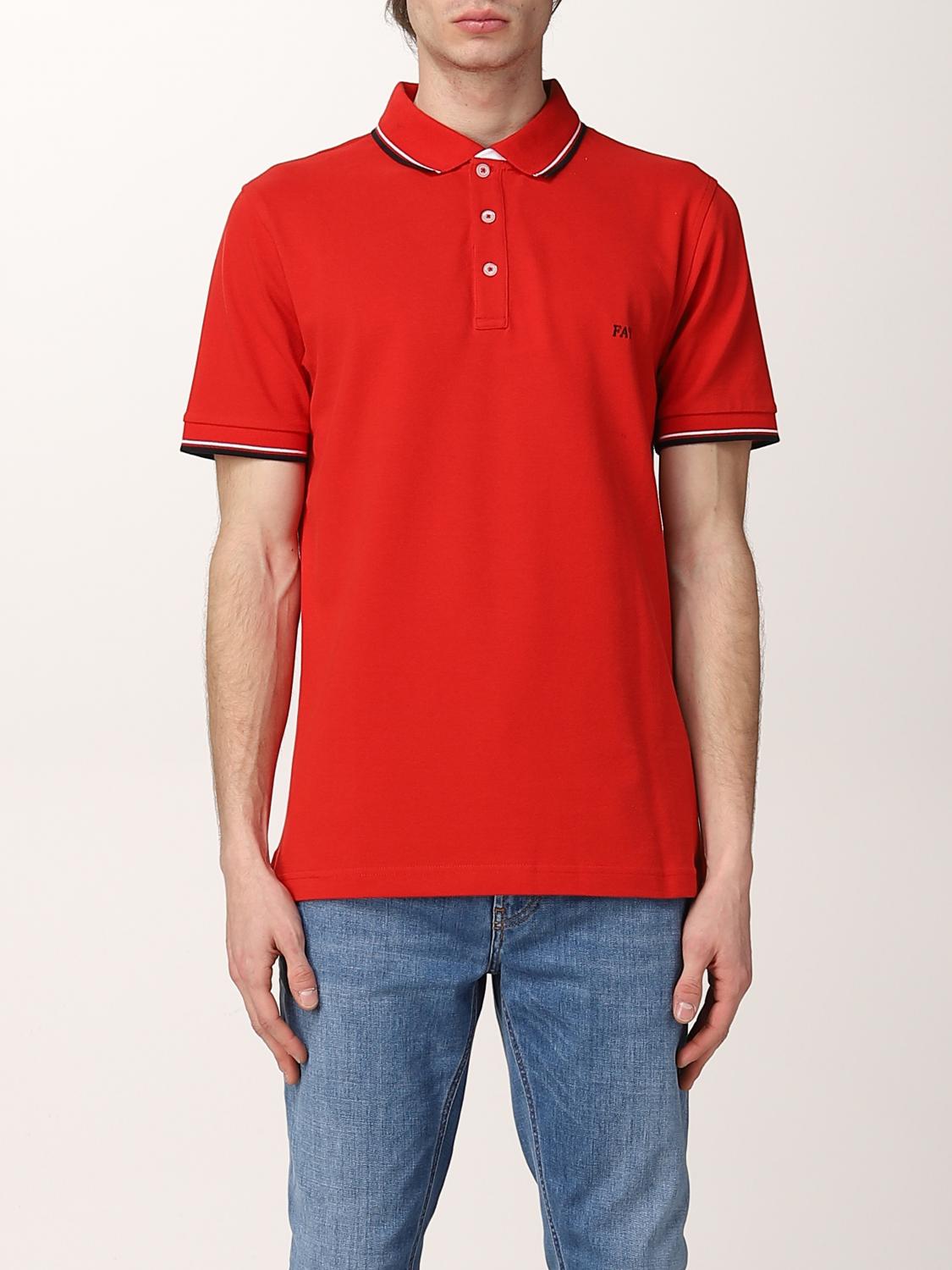 FAY polo shirt with embroidered logo FAY polo shirt with embroidered logo