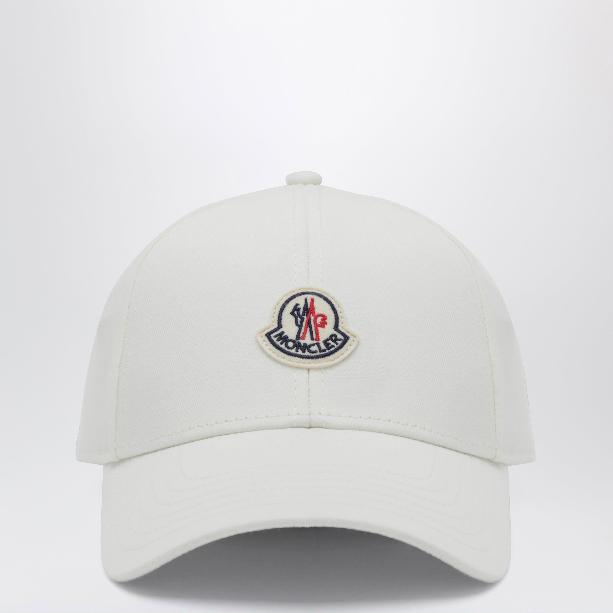 Baseball cap with a logo patch