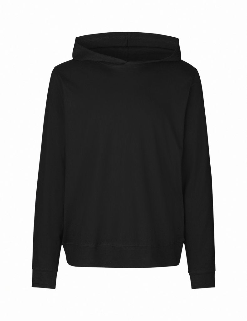 Fairtrade Organic shirt Hoodie: Unisex – Black