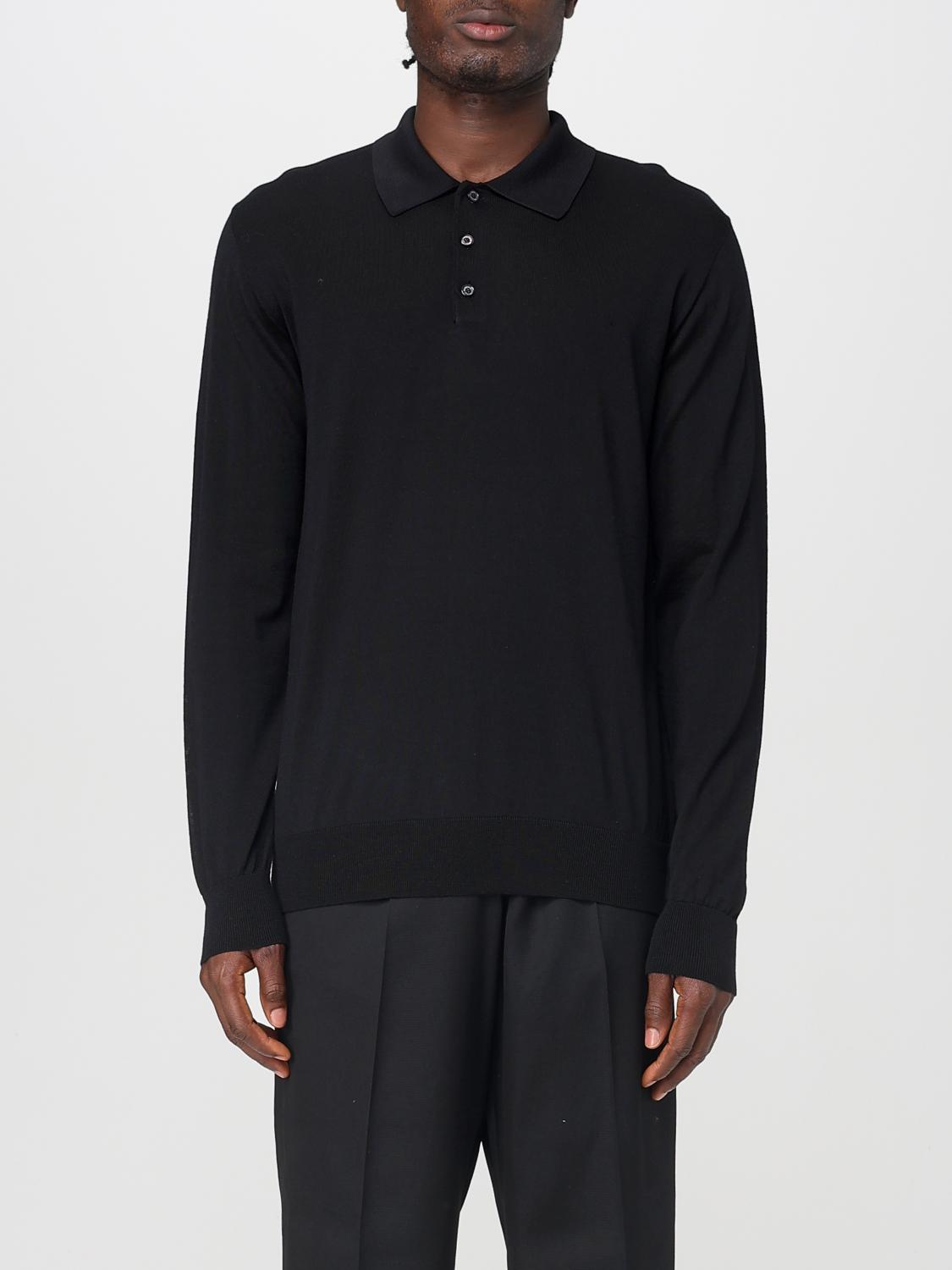GOLDEN GOOSE Polo Shirt Men color Black