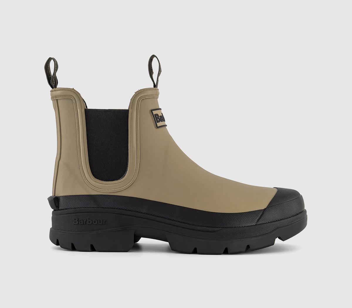 Barbour Mens Nimbus Welly Boots Military Brown