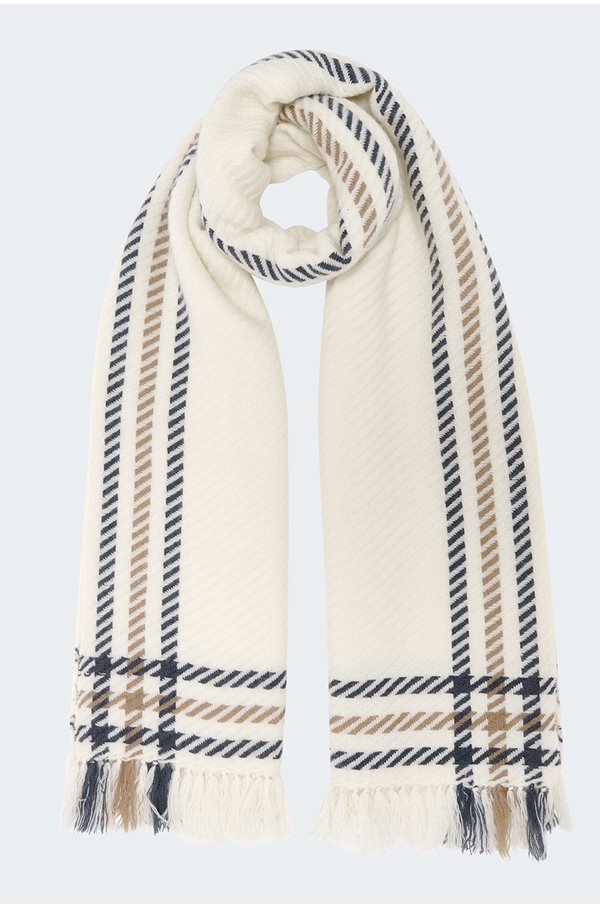 Douce Gloire – Marthe Scarf in Grey Taupe Douce Gloire – Marthe Scarf in Grey Taupe