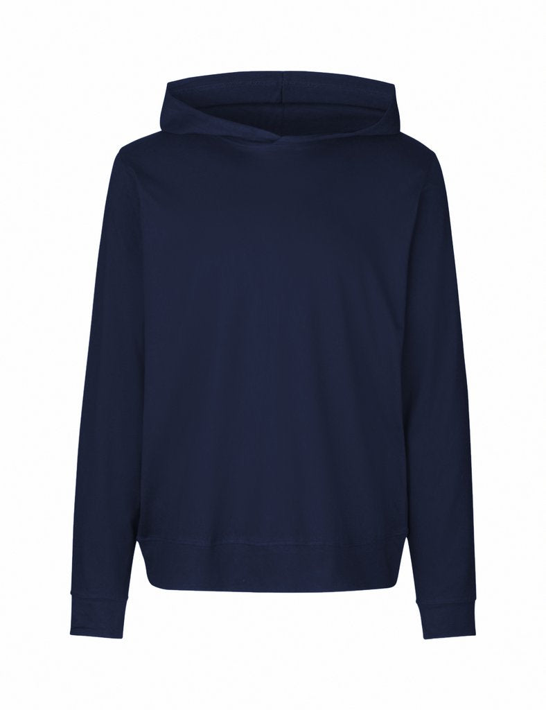 Fairtrade Organic shirt Hoodie: Unisex – S Navy
