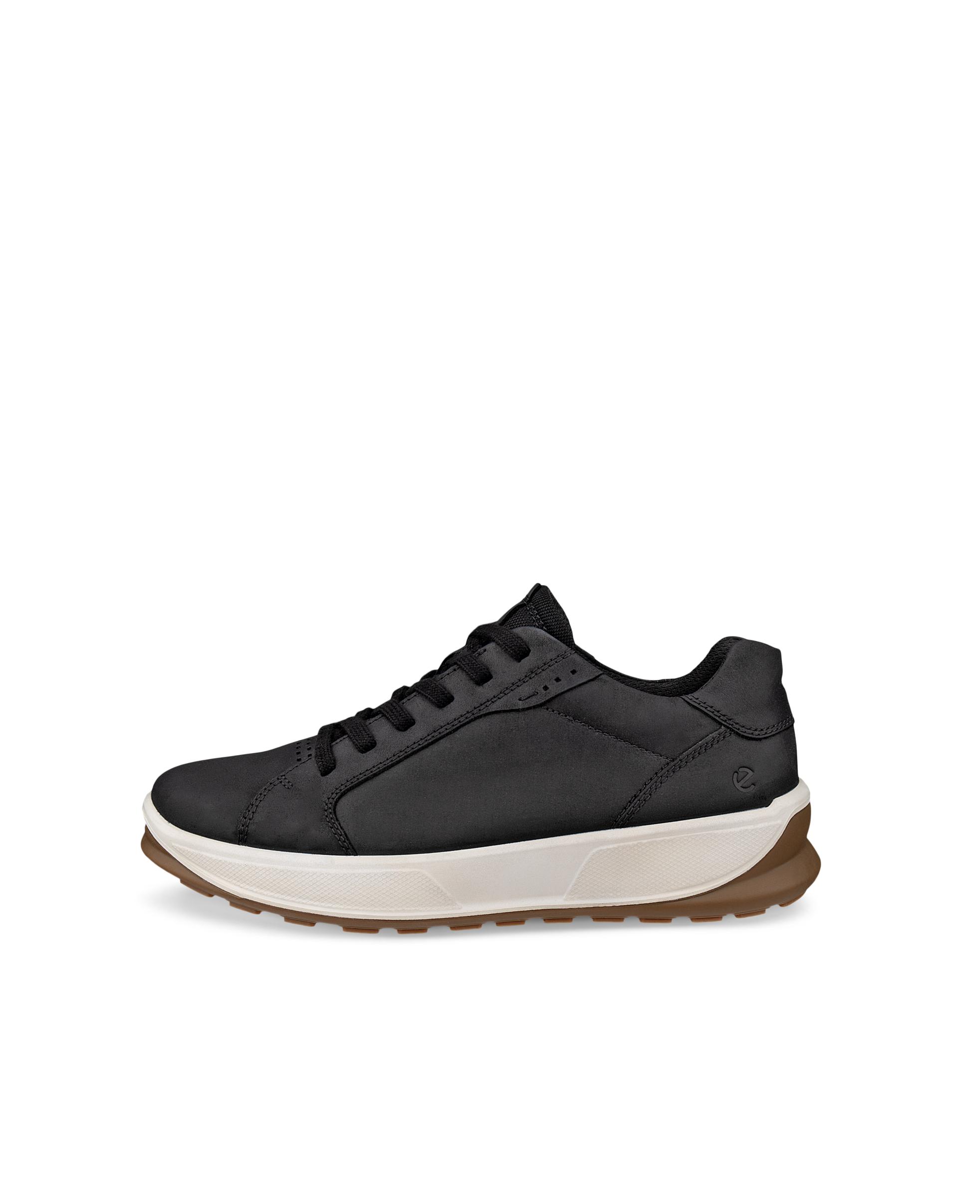 ECCO BYWAY . – Men’s Nubuck Trainer – Black ECCO BYWAY . – Men’s Nubuck Trainer – Black