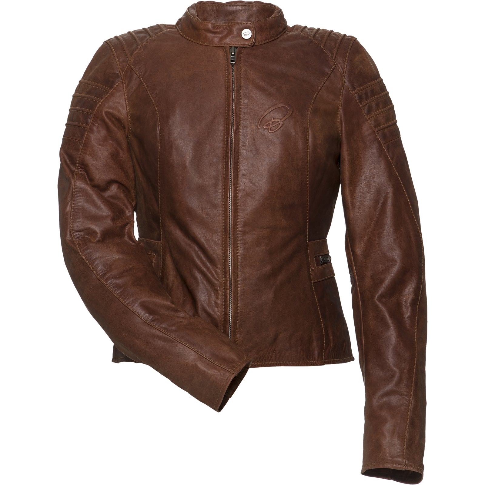 Black Artemis Ladies Leather Motorcycle Jacket – Tan | Black Artemis Ladies Leather Motorcycle Jacket – Tan |