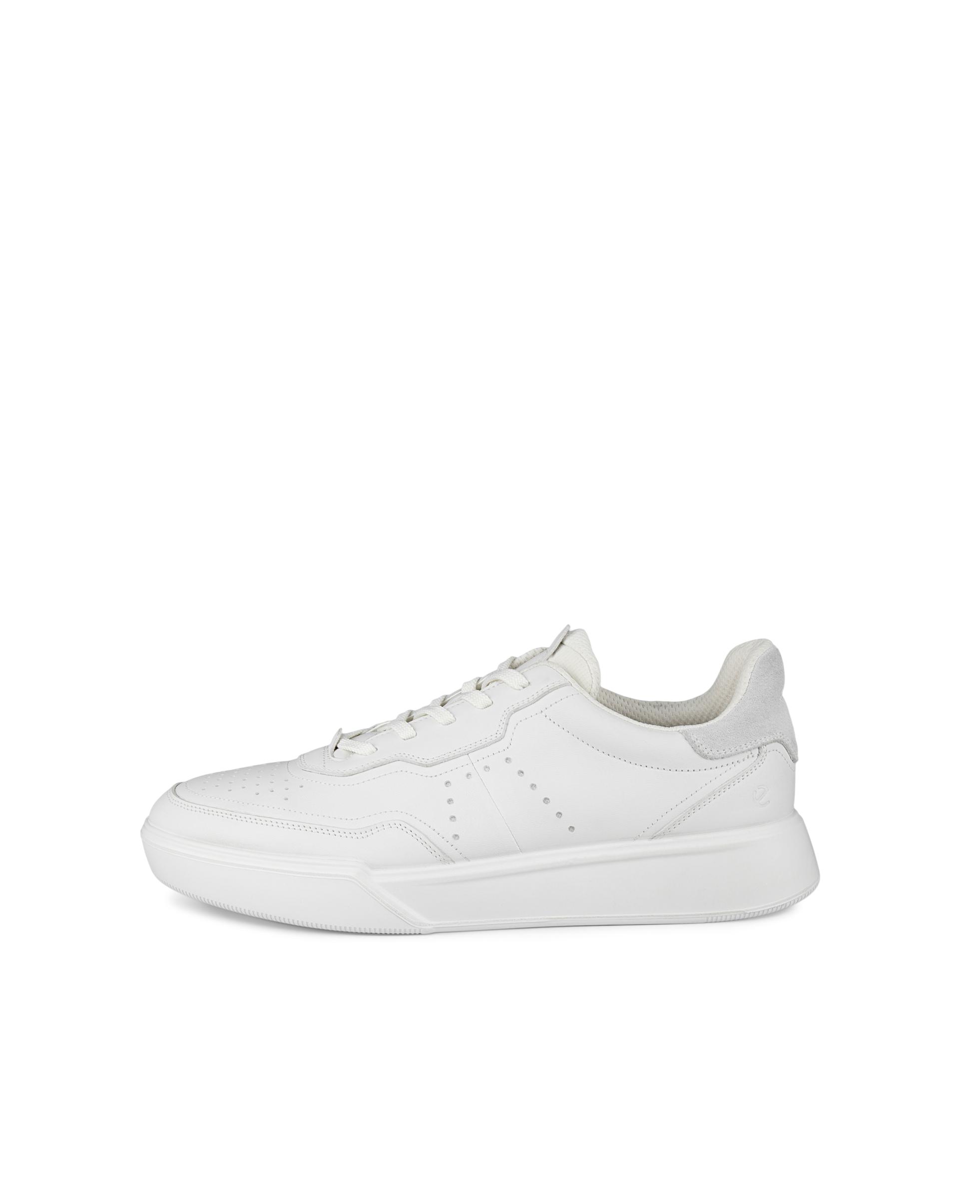 ECCO STREET COURT – Men’s Leather Trainer – White