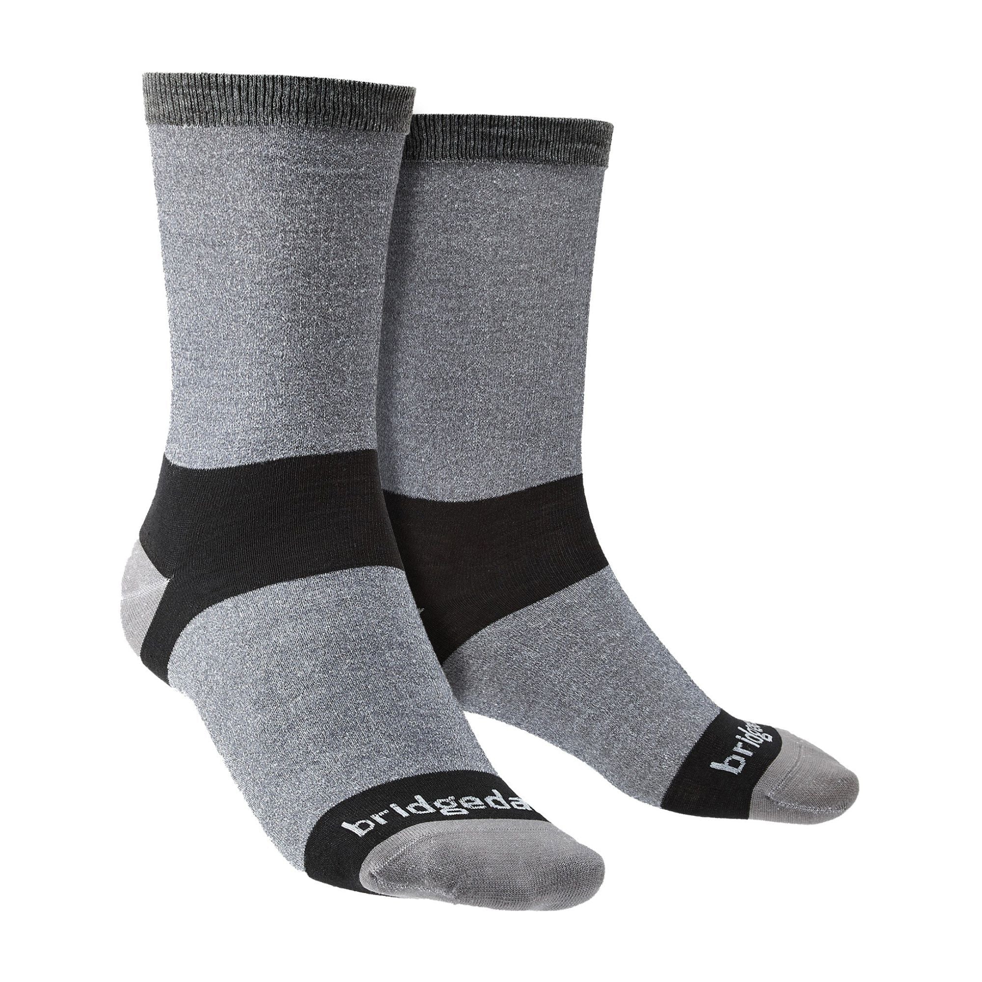 Pack Mens Base Layer Coolmax Liner Boot Socks – – Grey Pack Mens Base Layer Coolmax Liner Boot Socks – – Grey