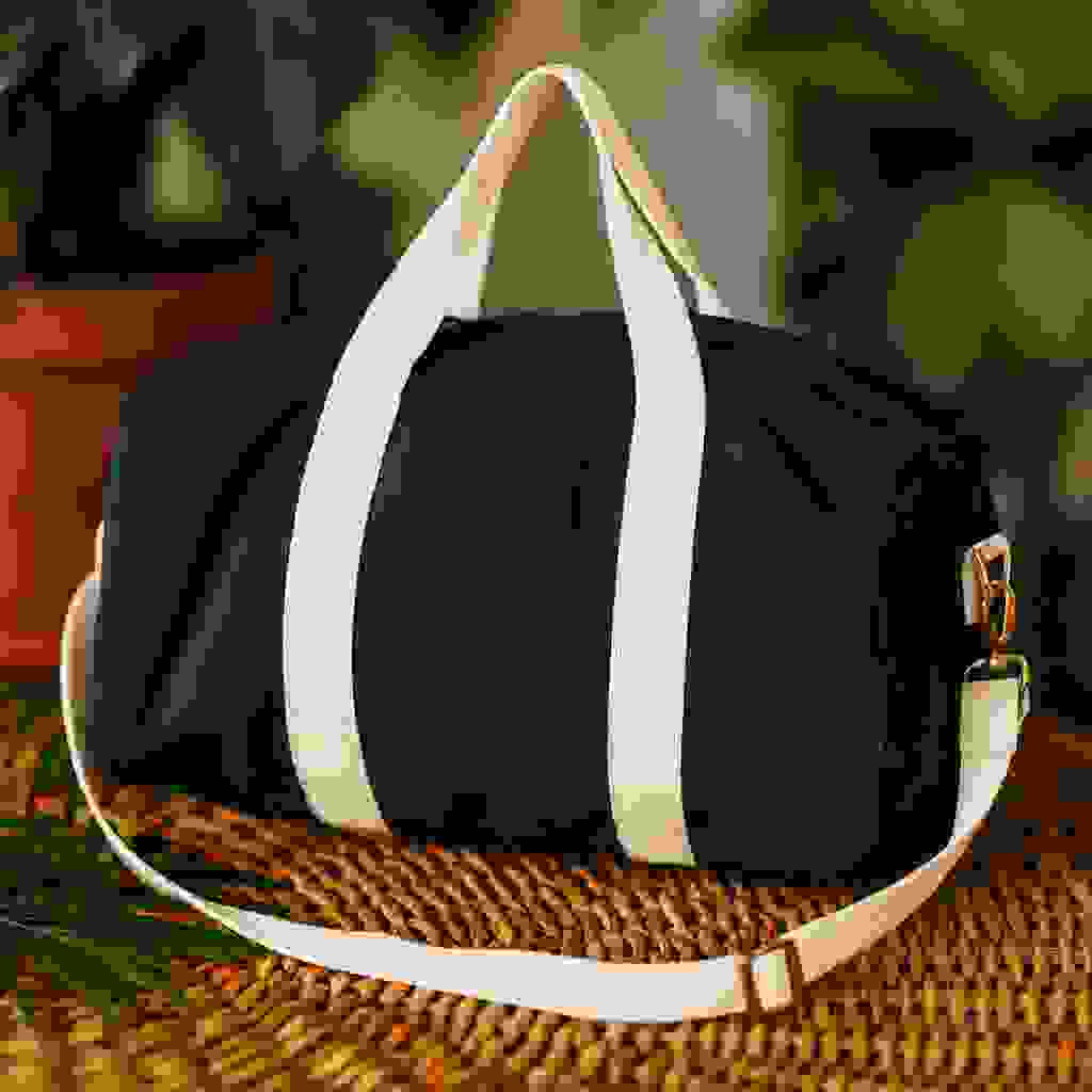 Gym Duffel Bag Navy Blue, Adjustable Strap