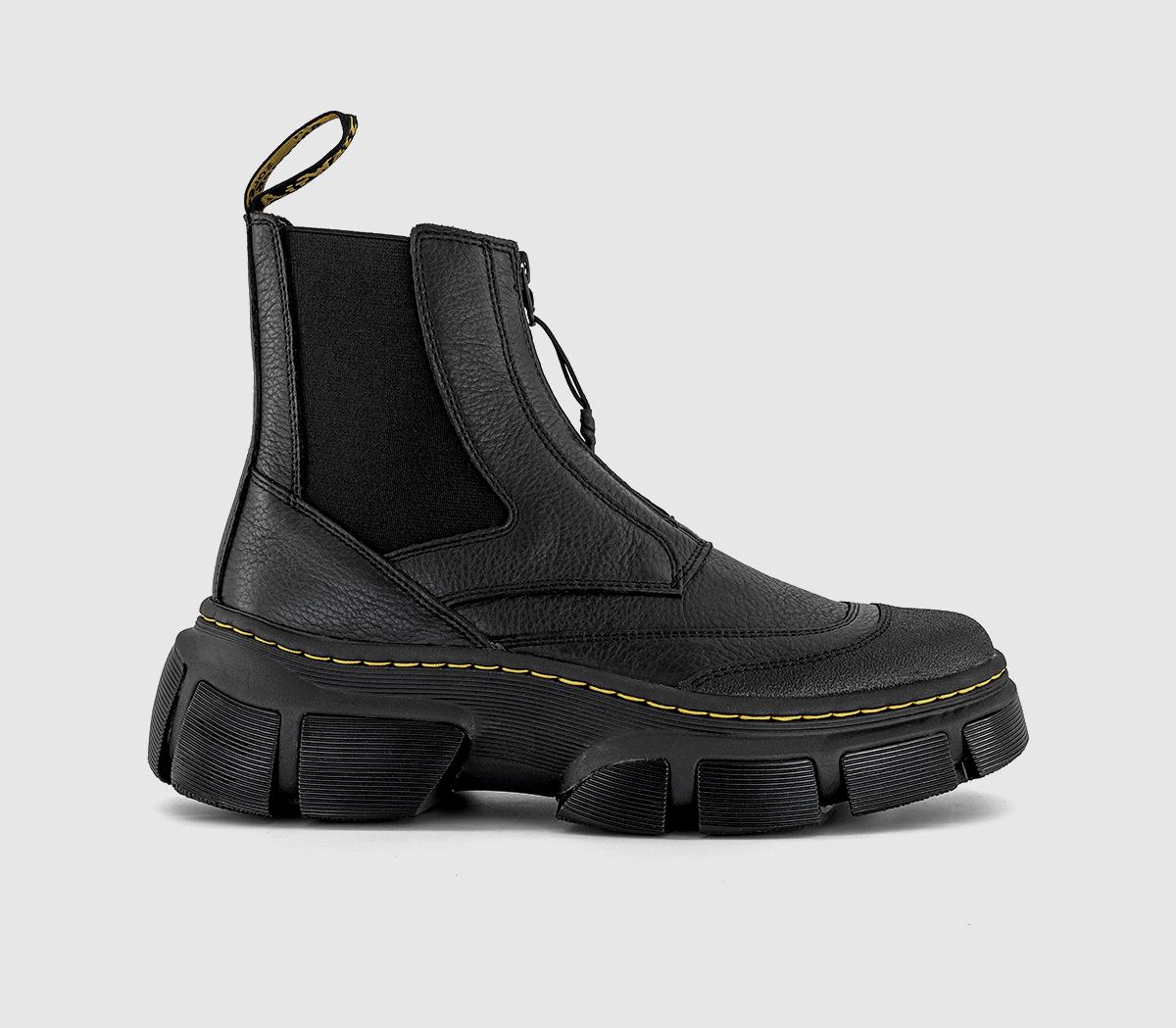 Dr. Martens Mens Dmxl Zip Chelsea Boots Black Lunar Dr. Martens Mens Dmxl Zip Chelsea Boots Black Lunar