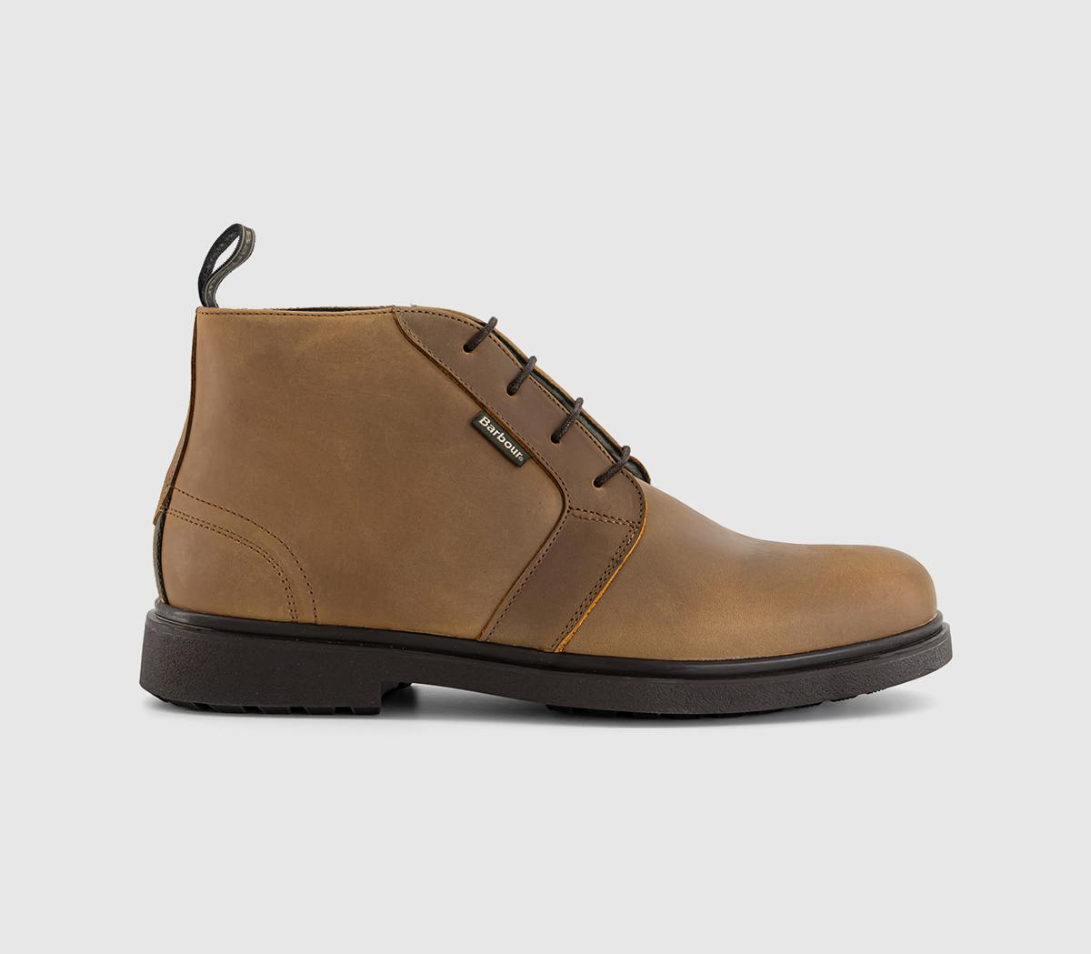Barbour Mens Meays Chukka Boots Tan