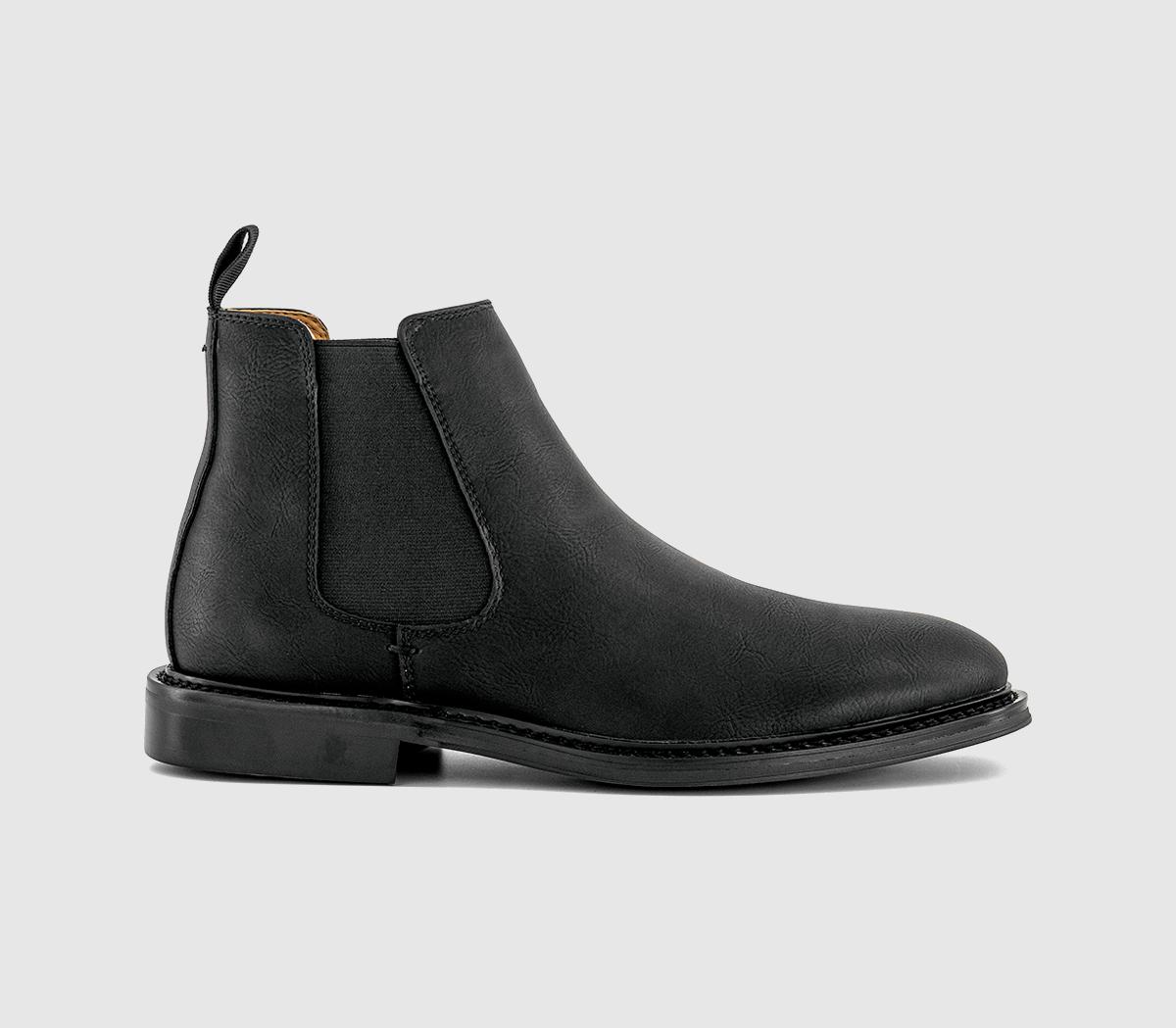 OFFICE Mens Byron Chelsea Boots Black