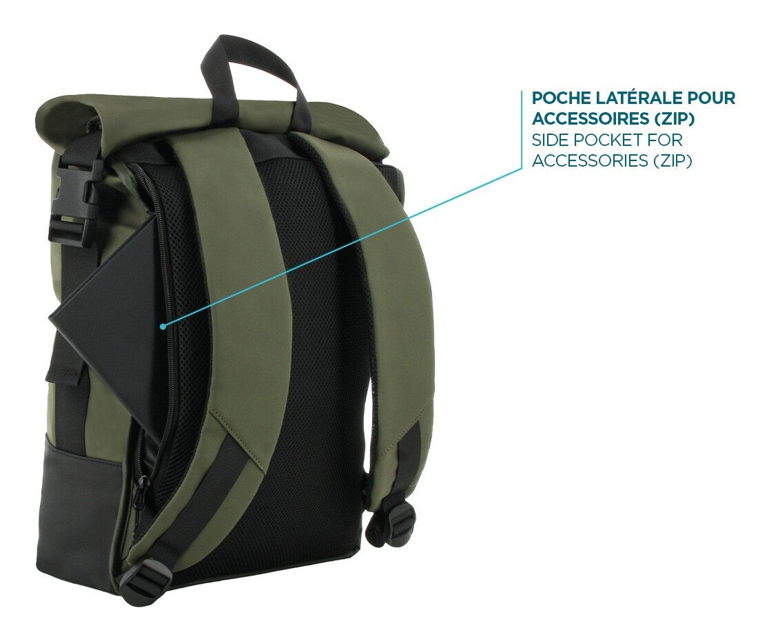 Mobilis laptop case . ” Backpack Black, Khaki Mobilis laptop case . ” Backpack Black, Khaki
