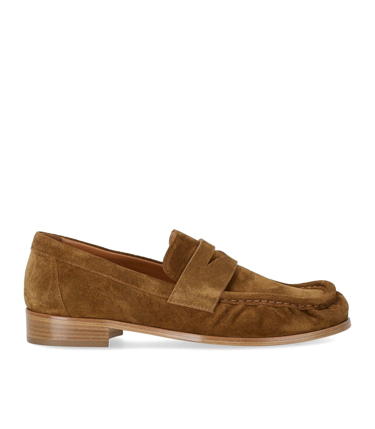STRATEGIA COGNAC SUEDE LOAFER STRATEGIA COGNAC SUEDE LOAFER