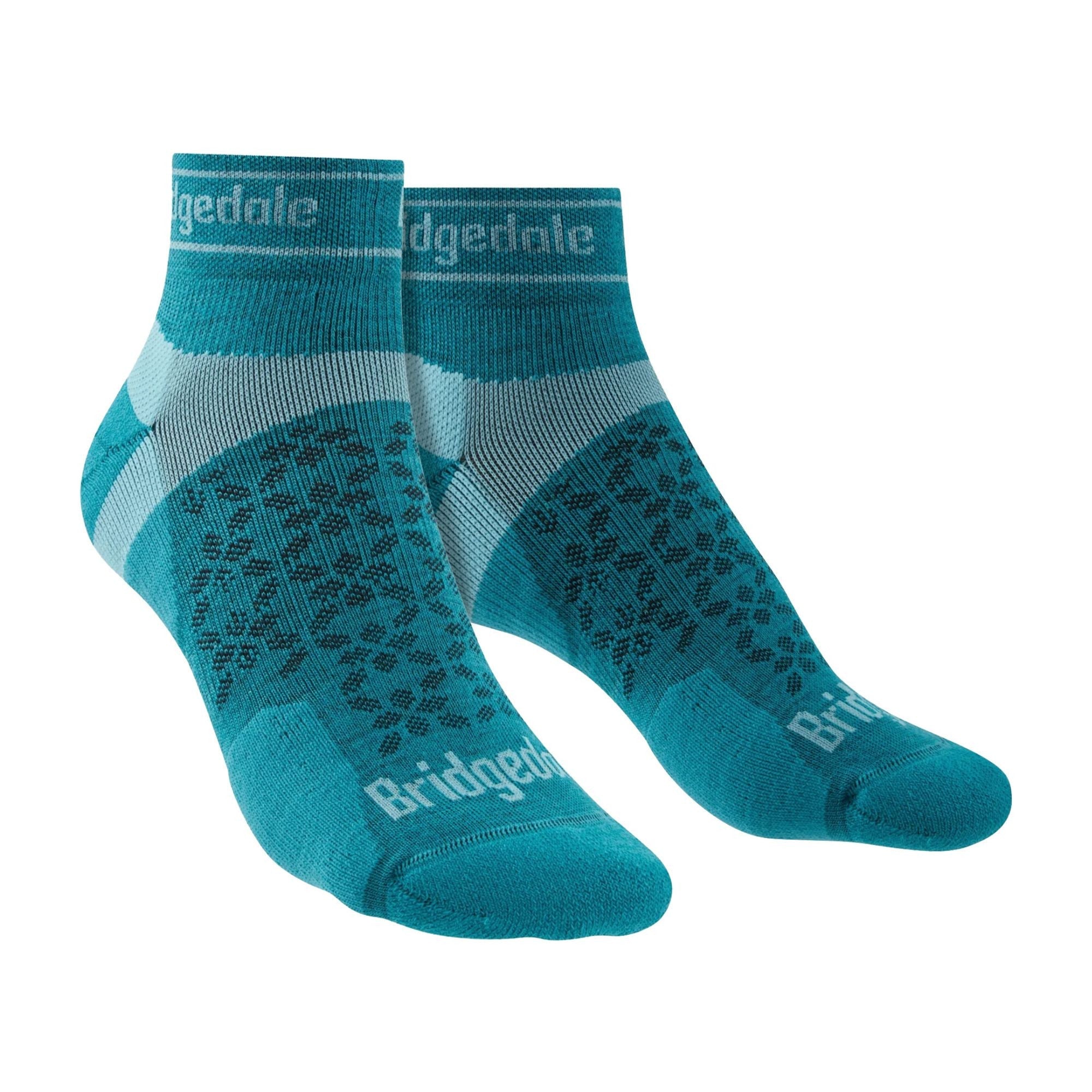 Pack Ladies Trail Ultralight T Merino Wool Sport Low Cut Socks – -. Teal