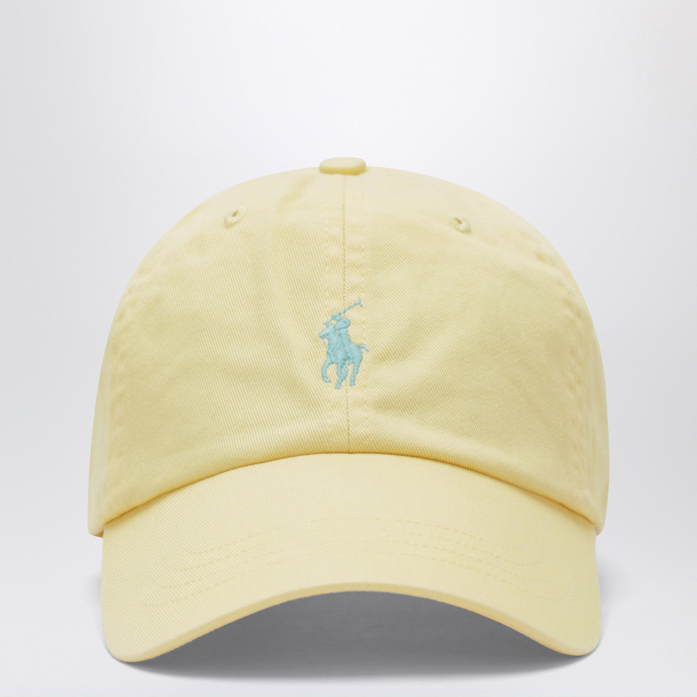 Yellow baseball cap with logo Yellow baseball cap with logo