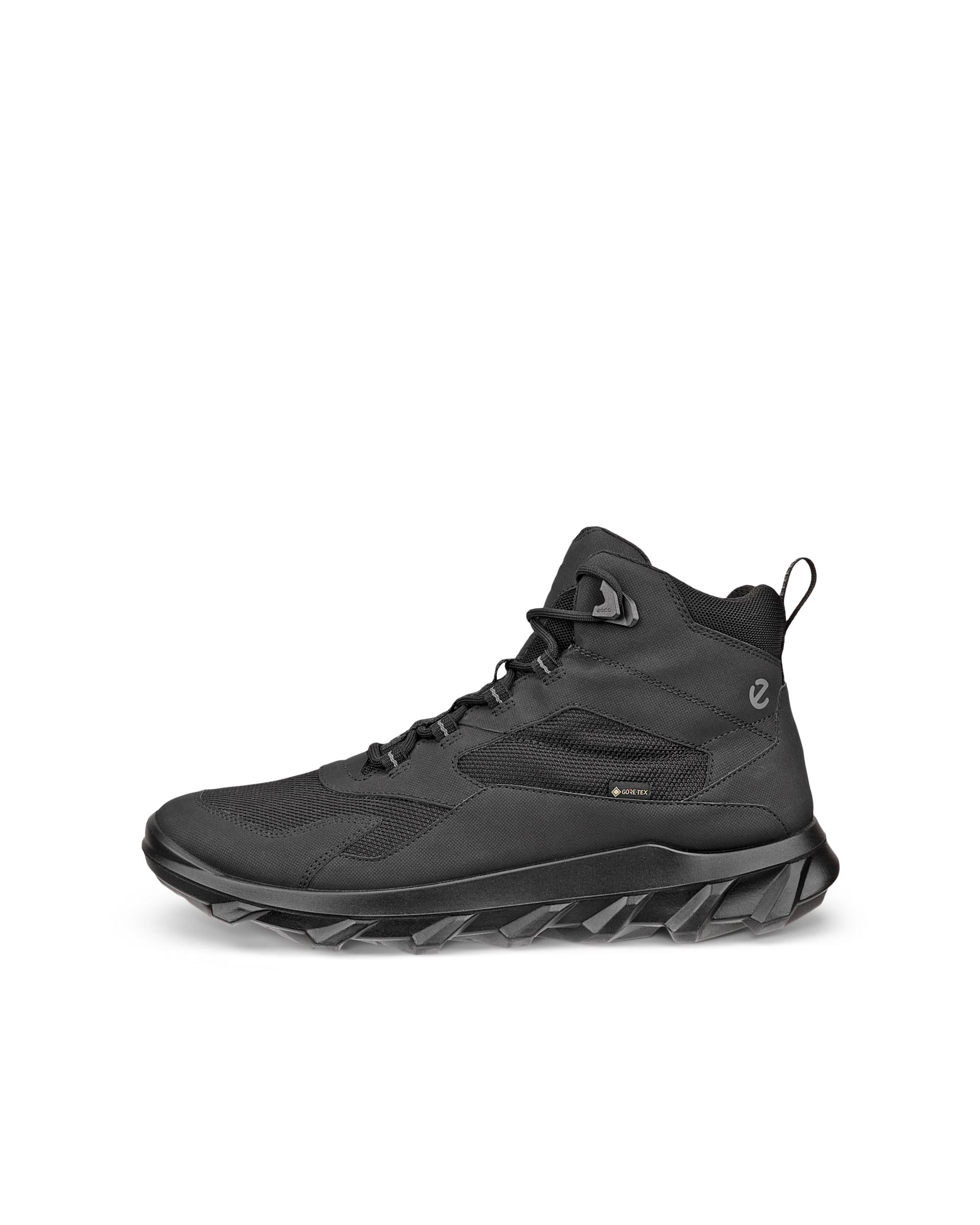 ECCO MX – Men’s Gore-Tex High-Top Outdoor Trainer – Black ECCO MX – Men’s Gore-Tex High-Top Outdoor Trainer – Black