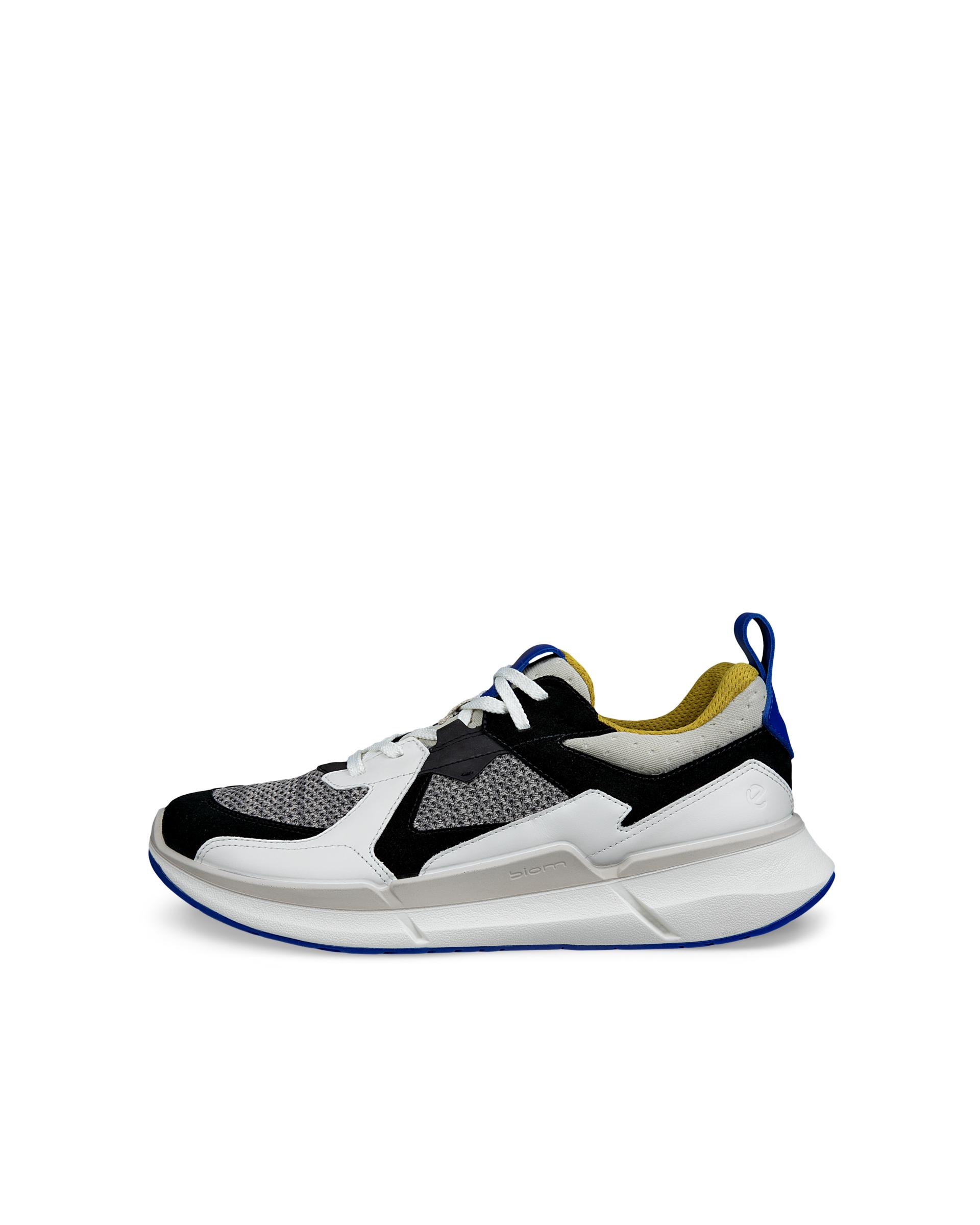 ECCO BIOM . – Men’s Suede Trainer – Grey