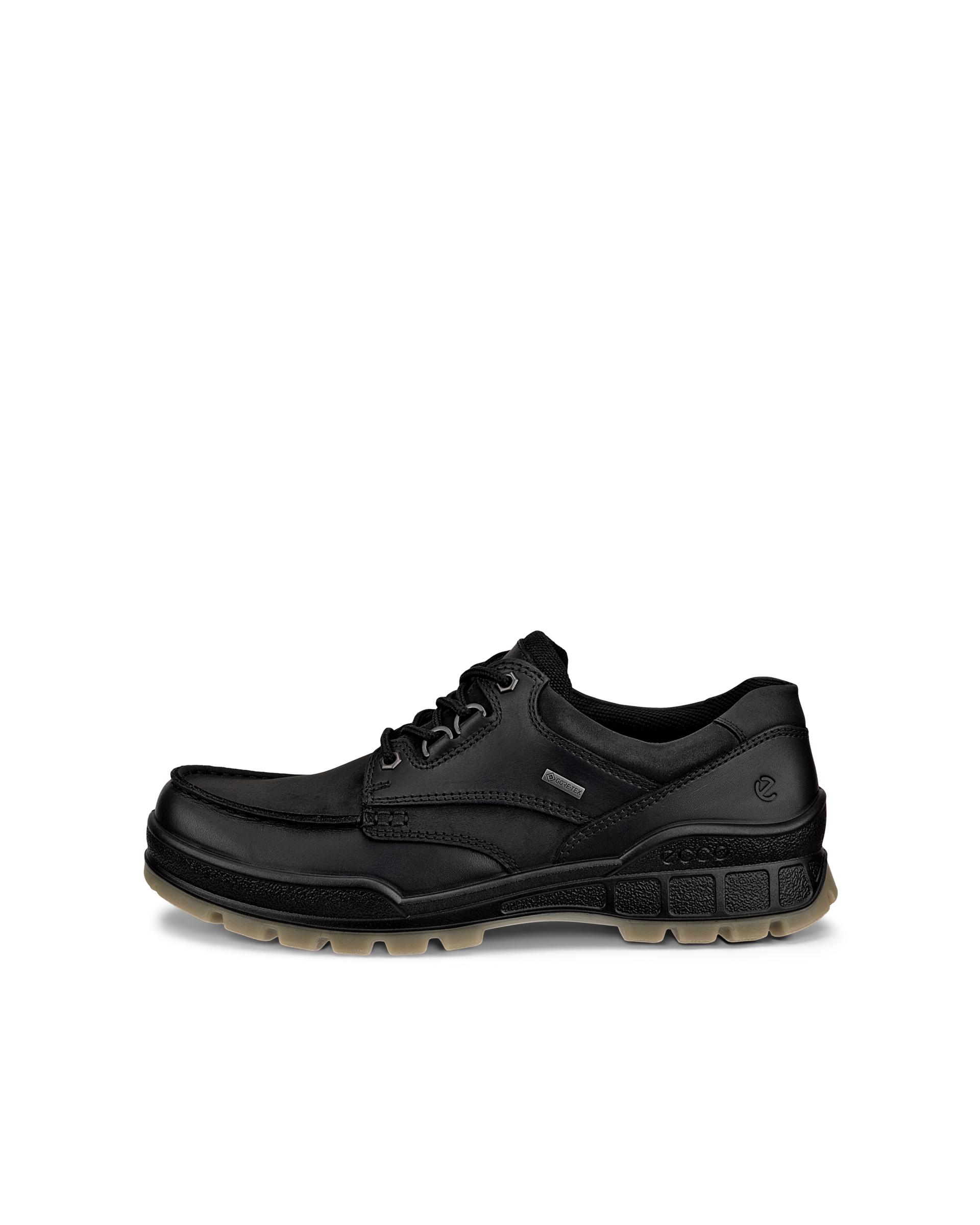 ECCO TRACK – Men’s Leather Gore-Tex Outdoor Trainer – Black